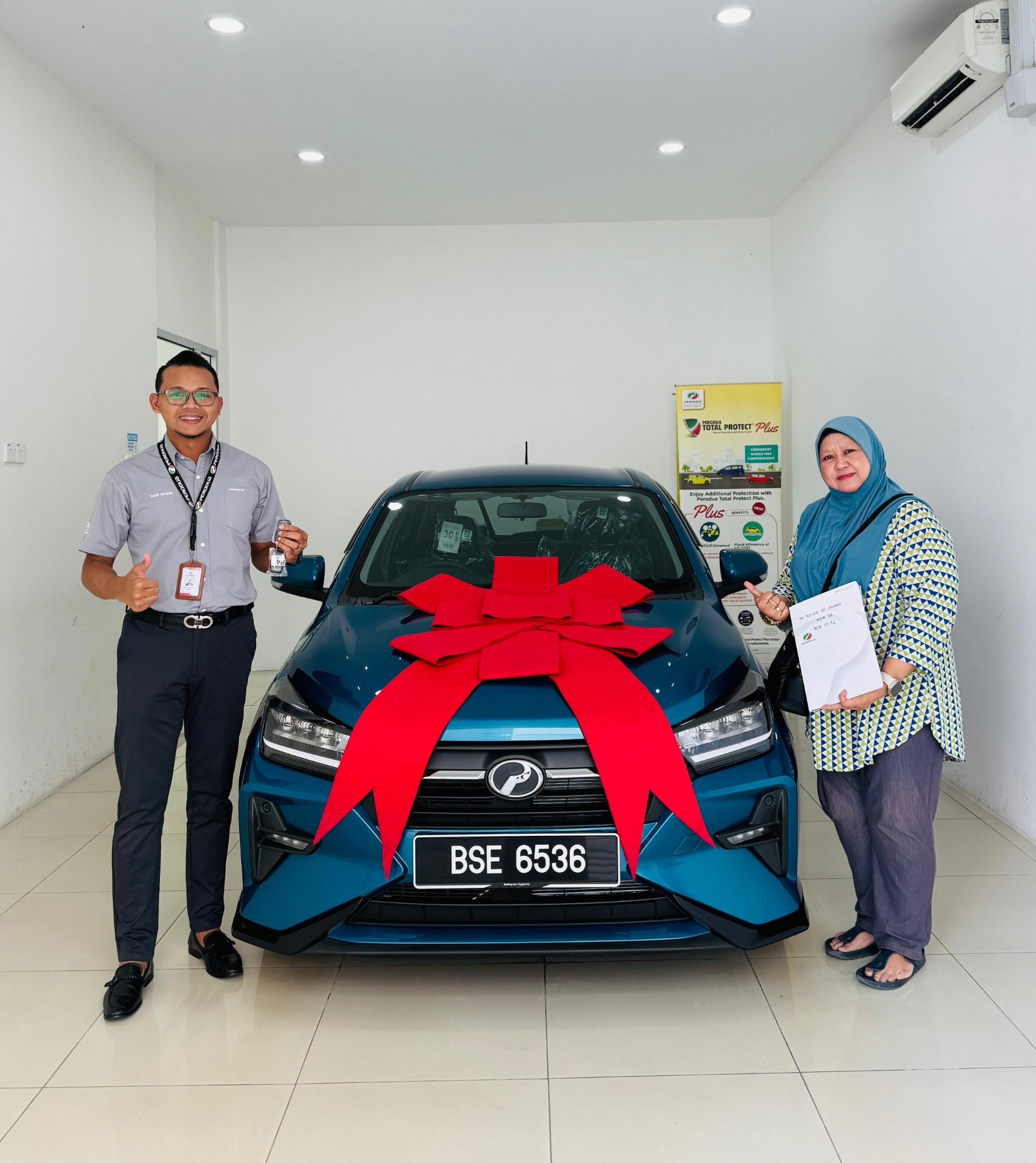 Happy Perodua customer delivery 8