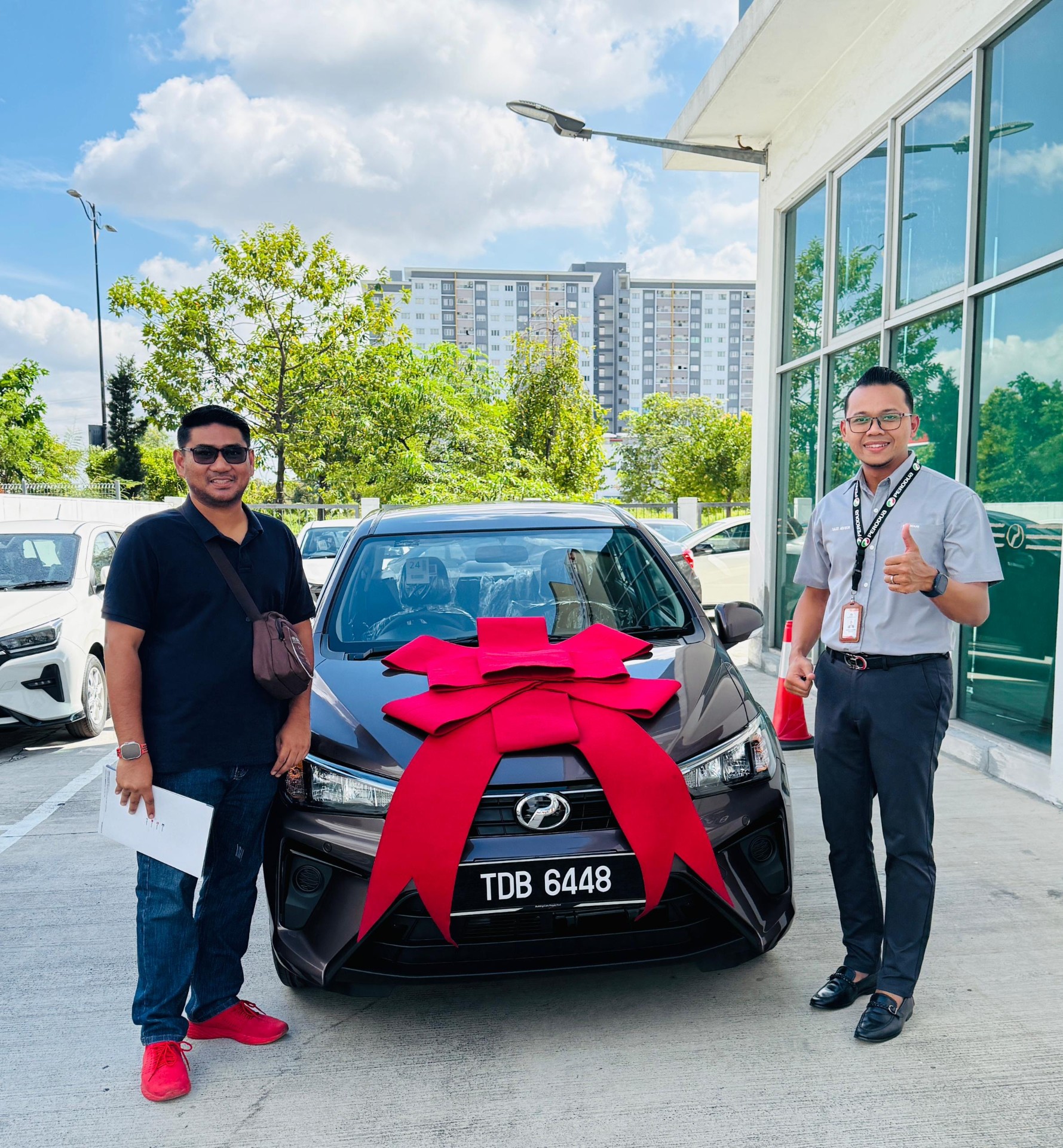 Happy Perodua customer delivery 9
