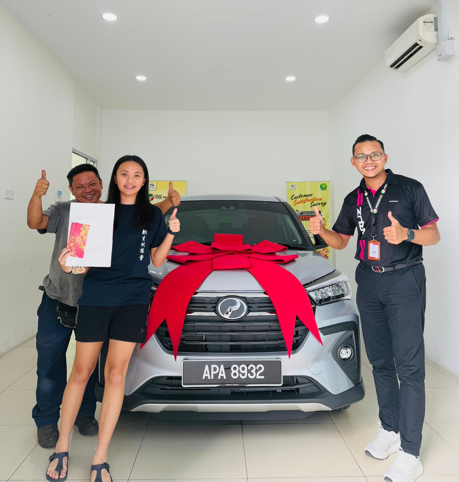 Happy Perodua customer delivery 5